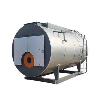 Dandang Stim Gas Mendatar